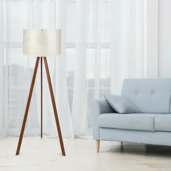Llambë dyshemeje Opviq, AYD-1807, kafe dhe ecru, 38x140cm