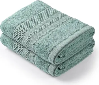 Set peshqirësh duarsh (2 copë), Mijölnir, Piramit, ngjyrë e gjelbër