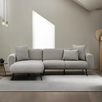Këndare Atelier del Sofa, anash majtas, ngjyrë gri e çelët