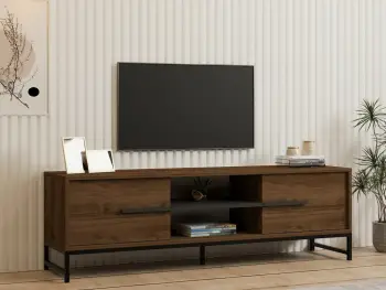 Komodë TV Hanah Home, Mono, ngjyrë arre
