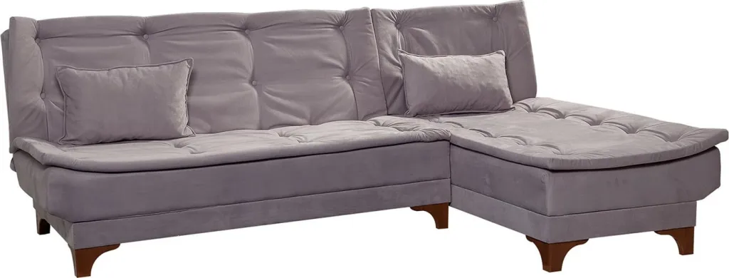 Kënd-sofë krevati Atelier del Sofa, kënd i djathtë, ngjyrë gri - 4