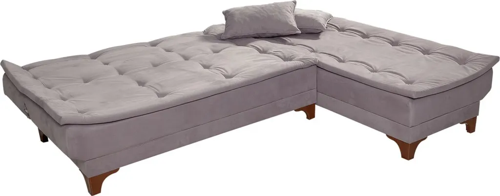 Kënd-sofë krevati Atelier del Sofa, kënd i djathtë, ngjyrë gri - 6