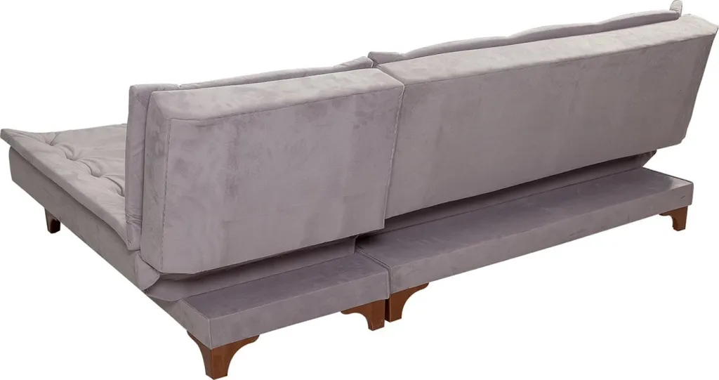 Kënd-sofë krevati Atelier del Sofa, kënd i djathtë, ngjyrë gri - 7