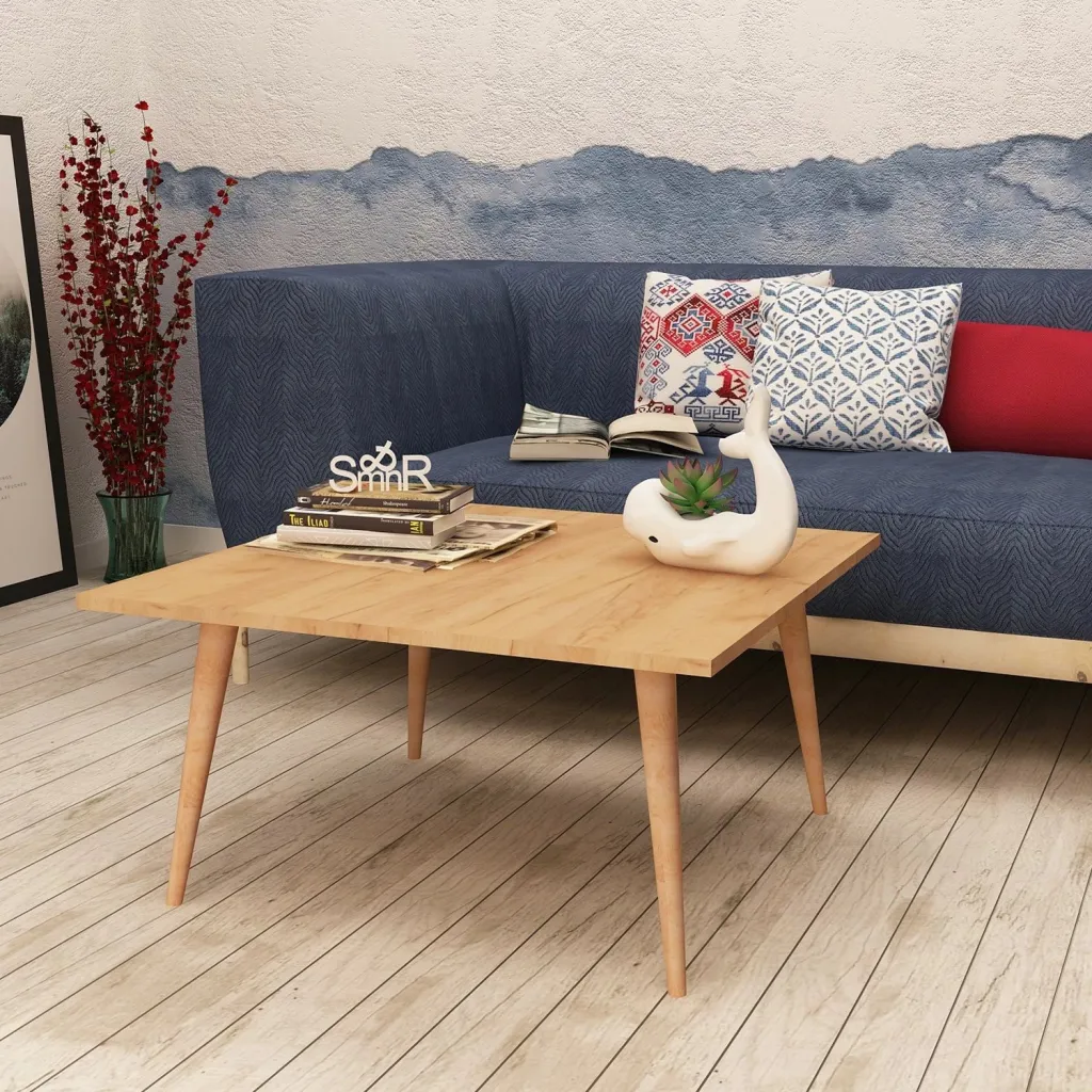 Tavolinë kafeje Hanah Home, Leyman, ngjyrë lisi - 2