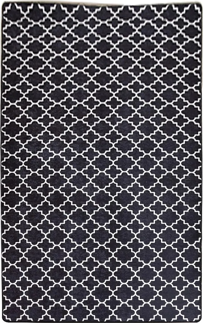 Qilim për korridor, ngjyrë e zezë dhe e bardhë, Conceptum Hypnose, Kupa, 80x200cm - 4