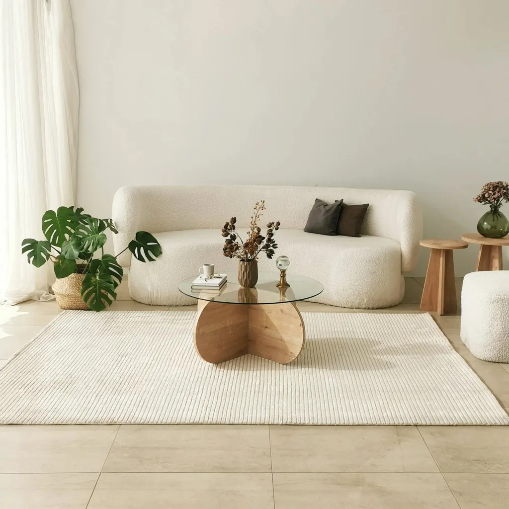 Tavolinë kafeje Hanah Home, Bubble, ngjyrë Sapphire Oak - 2