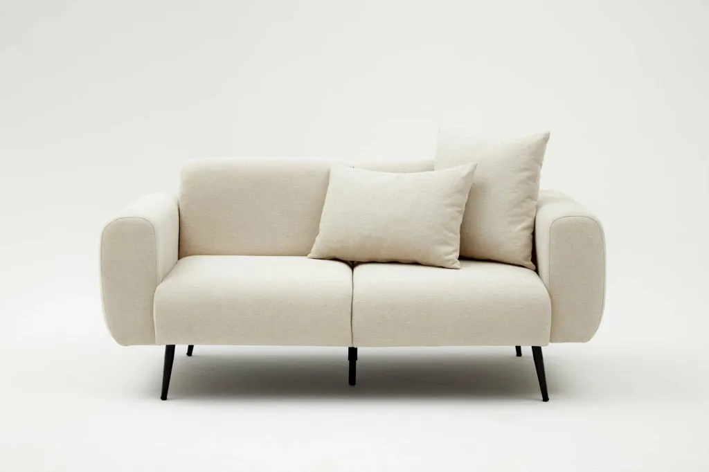 Divan dy ulëshe Atelier del Sofa, ngjyrë krem, Side - 2