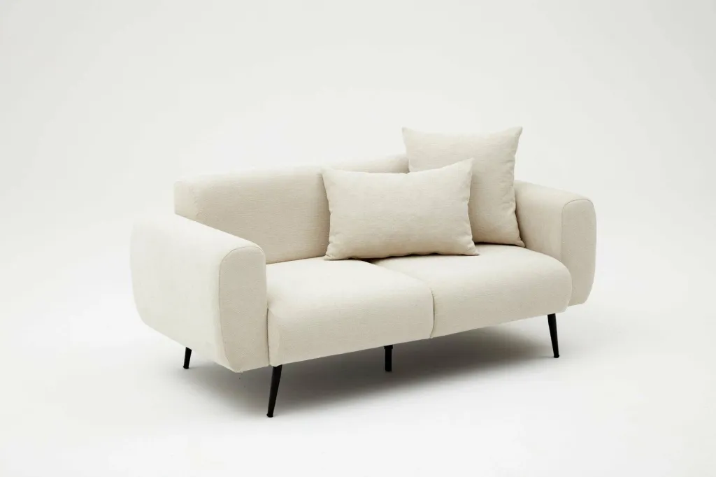 Divan dy ulëshe Atelier del Sofa, ngjyrë krem, Side - 3