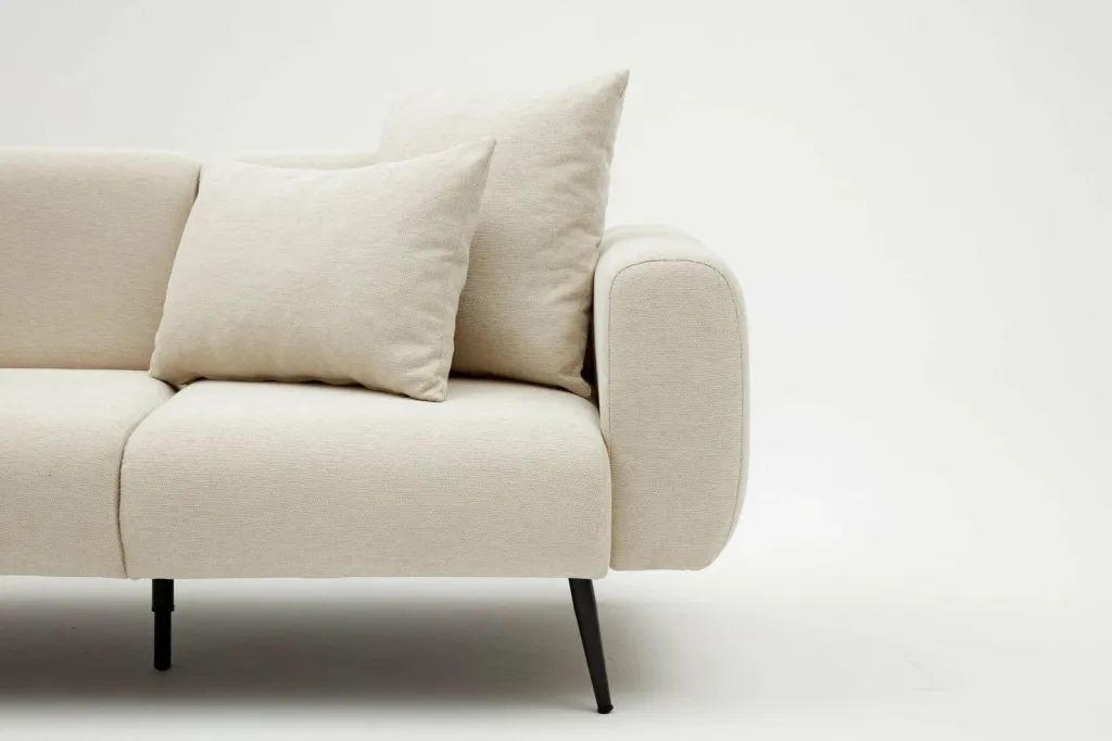 Divan dy ulëshe Atelier del Sofa, ngjyrë krem, Side - 6