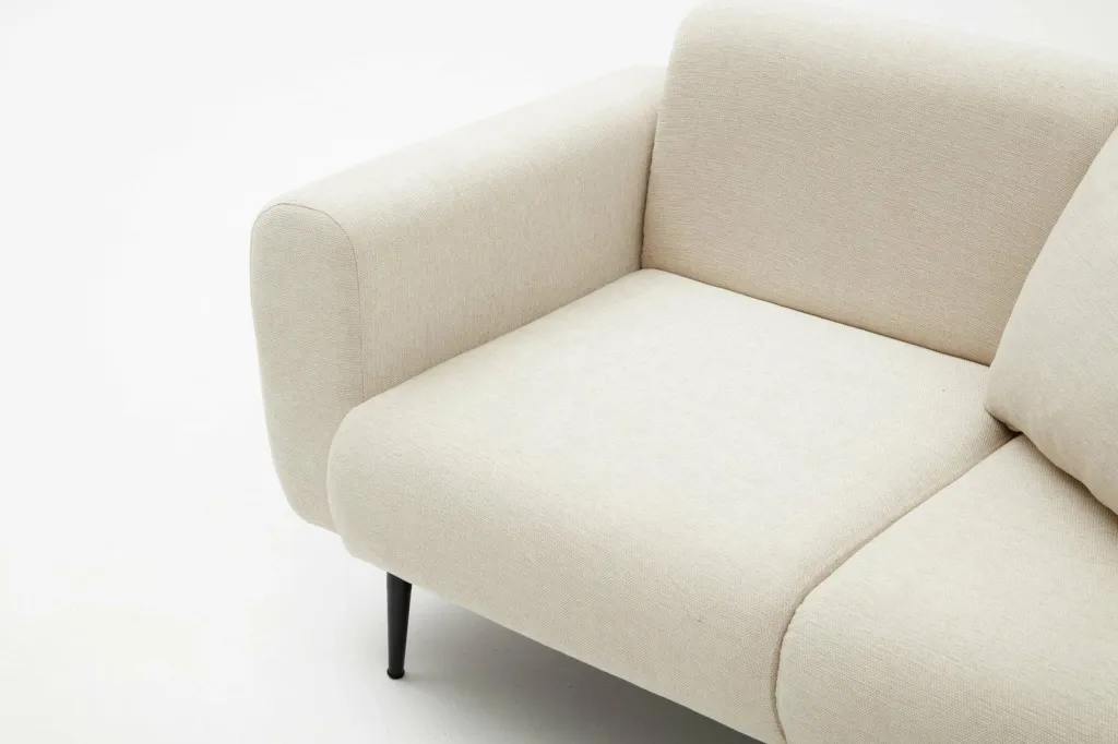 Divan dy ulëshe Atelier del Sofa, ngjyrë krem, Side - 7