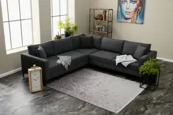Këndare Atelier del Sofa, Berlin, antracit, e zezë