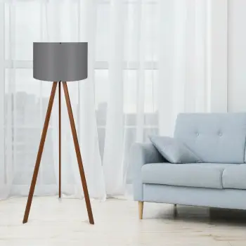 Llambë dyshemeje Opviq, kafe dhe gri, AYD-1809, 38x140 cm