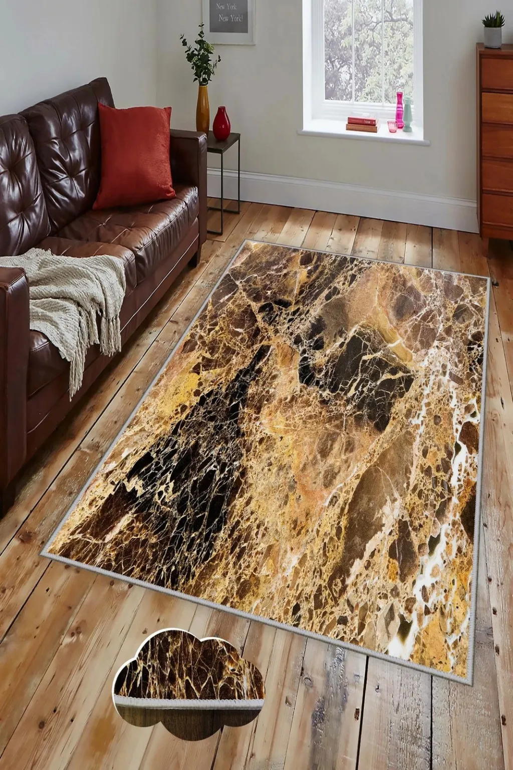 Qilim për korridor, shumëngjyrësh, Conceptum Hypnose, Hmnt123, 80x150cm - 1
