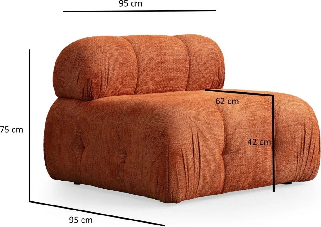 Këndare Petite 3, portokalli, Atelier del Sofa - 11