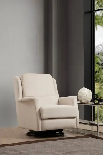 Karrige Wing Atelier del Sofa, ngjyrë e bardhë, Wing