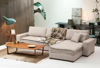 Këndare Lena, ngjyrë bezhë rëre, këndare me kënd, Atelier del Sofa (L3-CHL)