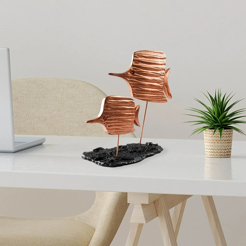 Objekt dekorativ Aberto Design, Copperband 2, ngjyrë bronzi - 2