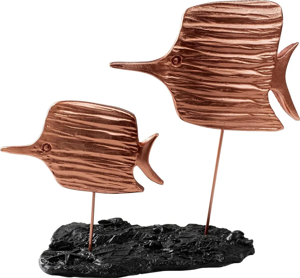 Objekt dekorativ Aberto Design, Copperband 2, ngjyrë bronzi - 8