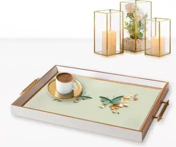 Tabaka qelqi Aberto Design, shumëngjyrëshe, TPB9932, 50x29x3.5cm