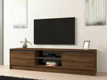 Komodë TV Hanah Home, ngjyrë arre dhe antracit, Olça