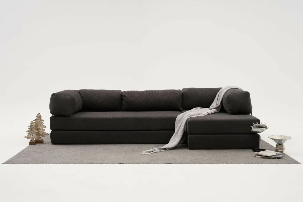 Kënd-sofë Atelier del Sofa, Comfort, ngjyrë antracit - 1
