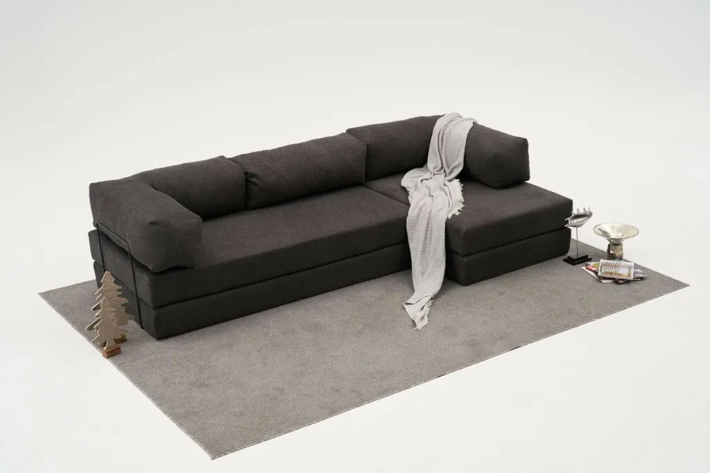 Kënd-sofë Atelier del Sofa, Comfort, ngjyrë antracit - 2