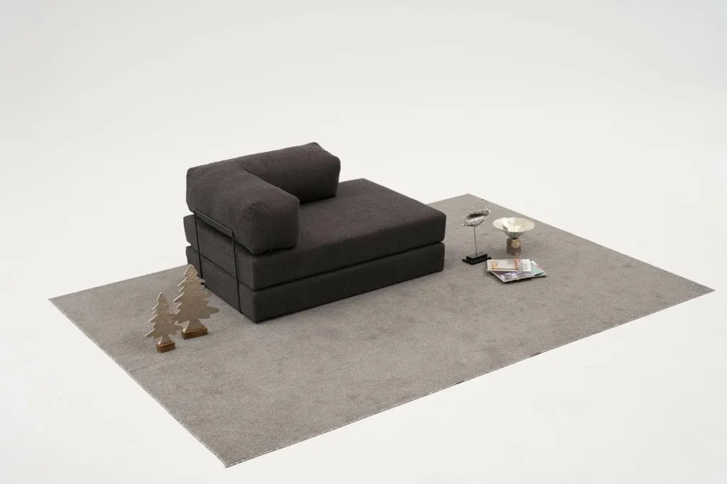 Kënd-sofë Atelier del Sofa, Comfort, ngjyrë antracit - 6