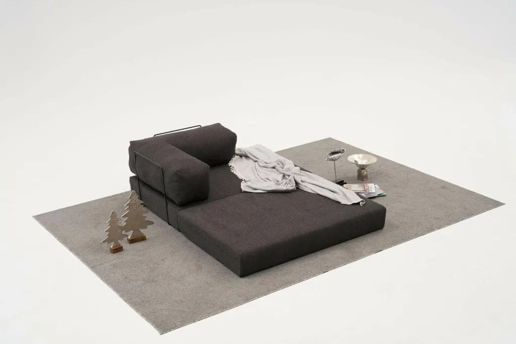 Kënd-sofë Atelier del Sofa, Comfort, ngjyrë antracit - 7