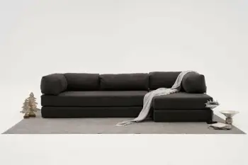 Kënd-sofë Atelier del Sofa, Comfort, ngjyrë antracit