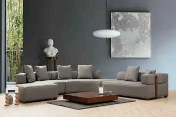 Këndare Atelier del Sofa Gondol-4, gri, 3 pjesë