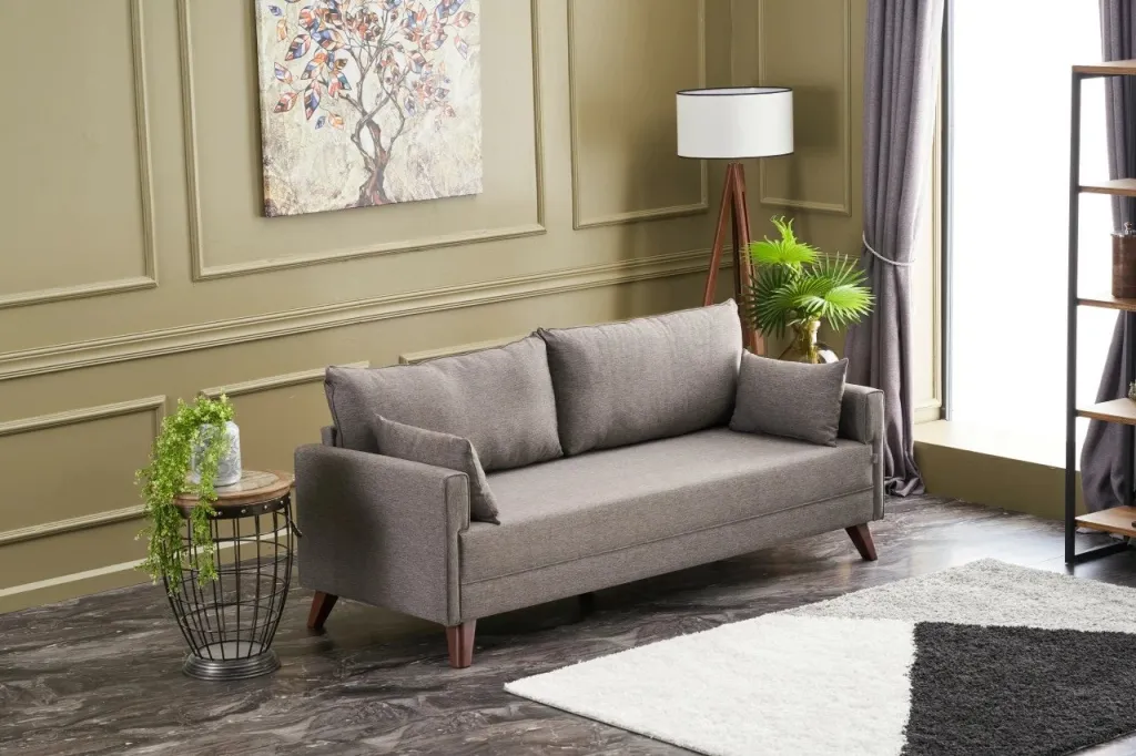 Divan treshe Atelier del Sofa, Bella, ngjyrë kafe - 2