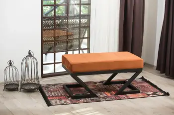 Puf Atelier del Sofa, Abay, portokalli