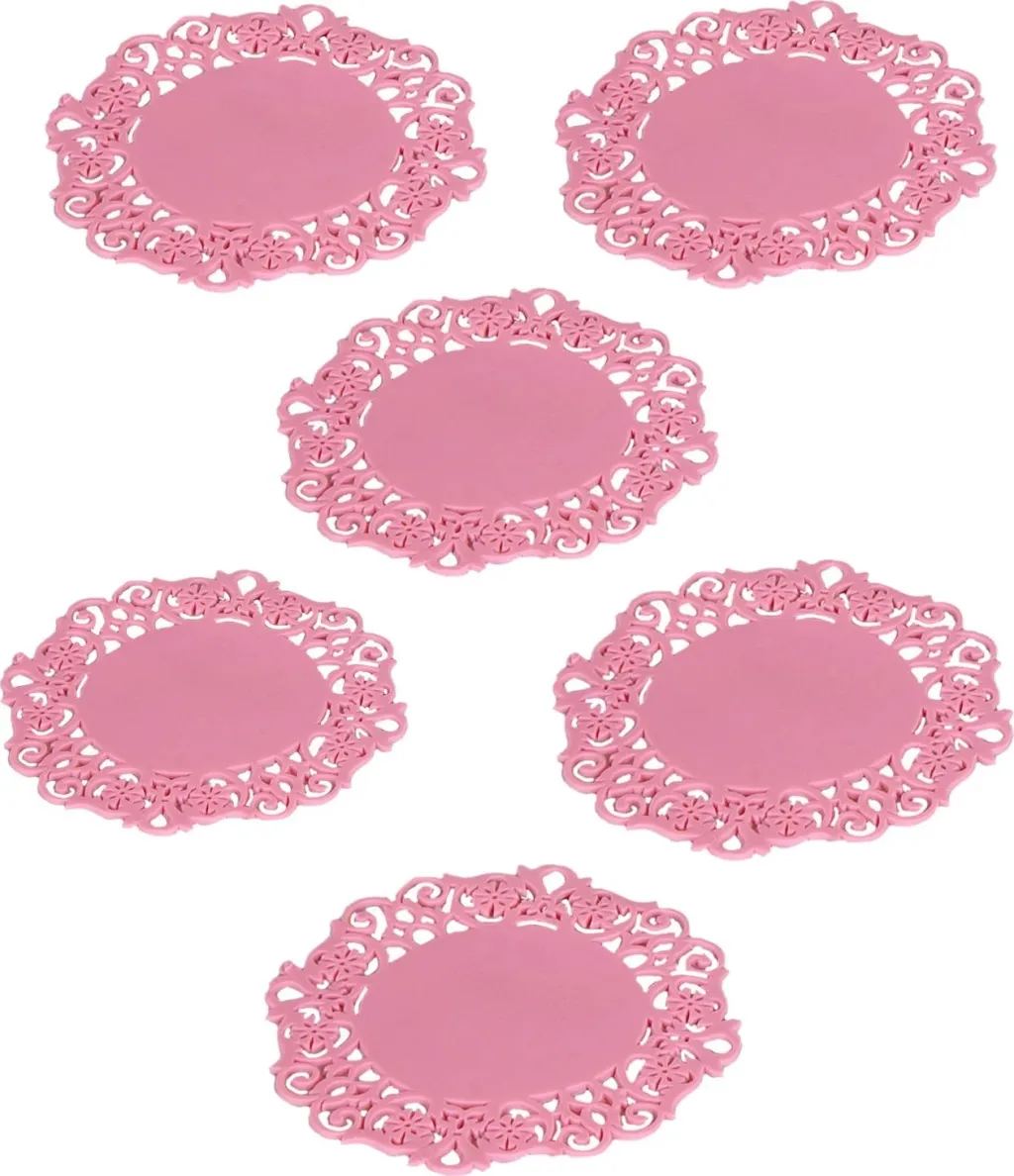 Ndamëse për gota (6 copë), Hermia, C-ZZ-AP, shumëngjyrëshe - 2