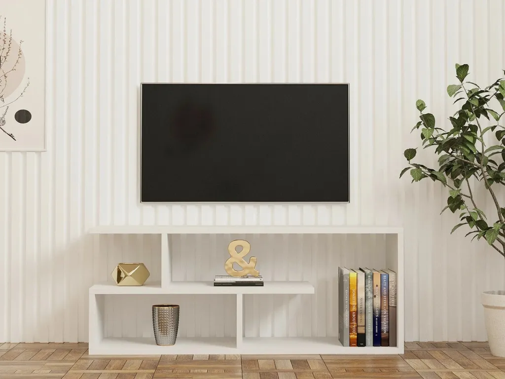 Komodë TV Hanah Home, Cafu, e bardhë - 2