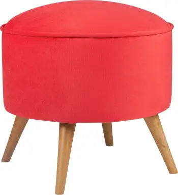 Puf i kuq Atelier del Sofa, Buena Park
