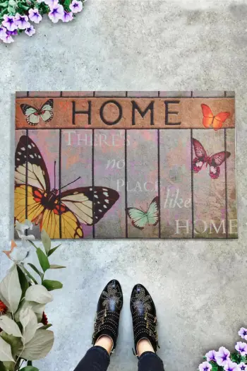 Shilte hyrëse PVC Conceptum Hypnose, flutura, shumëngjyrëshe, 40x60cm