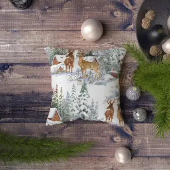Jastëk dekorativ Aberto Design, NYXMAS117, shumëngjyrësh, 43x43cm