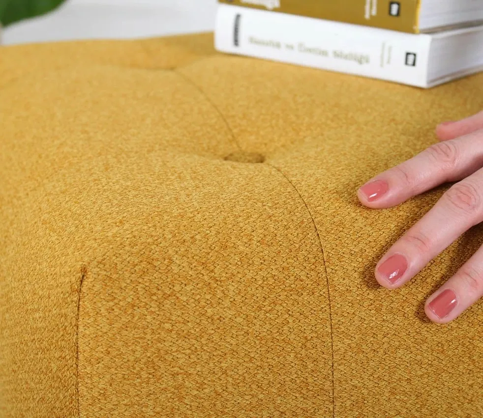 Pouf Atelier del Sofa, ngjyrë e verdhë, Tomp - 4