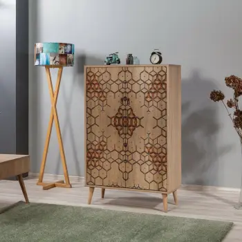 Dollap multifunksional Hanah Home, Multibox - 720, ngjyrë lisi Sonoma