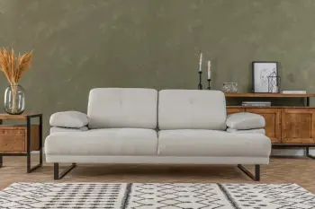 Divan-krevat dy ulëshe, Atelier del Sofa, Mustang, i bardhë