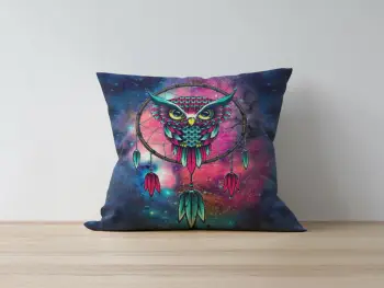 Jastëkëmbulesë Aberto Design, a1071, shumëngjyrëshe, 43x43cm