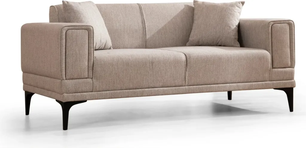 Divan dy ulëshe Atelier del Sofa, Horizon, ngjyrë kafe e çelët - 6