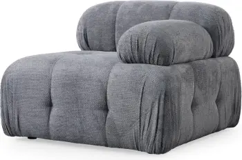 Karrige një vendëshe Atelier del Sofa, Petite 1R, ngjyrë gri