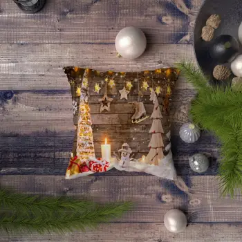 Jastëk dekorativ Aberto Design, NYXMAS105, shumëngjyrësh, 43x43cm