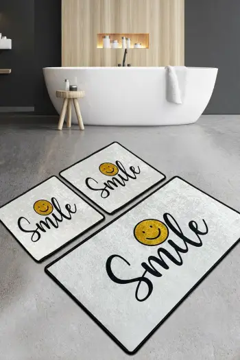 Set tapetash për banjo, 3 copë, Mijölnir, Smile Djt, shumëngjyrëshe
