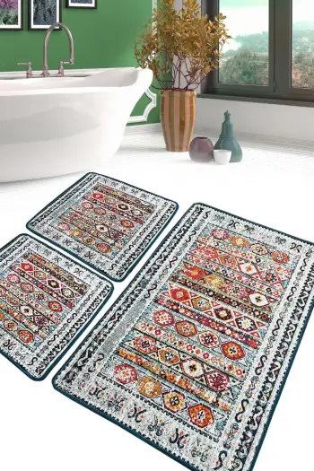 Set tapetash për banjo (3 copë), Mijölnir, Weref, shumëngjyrëshe