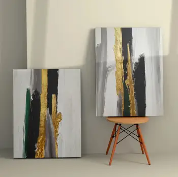 Pikturë dekorative në kanavacë (2 copë), Wallity, 2KNV4345, 50x70cm