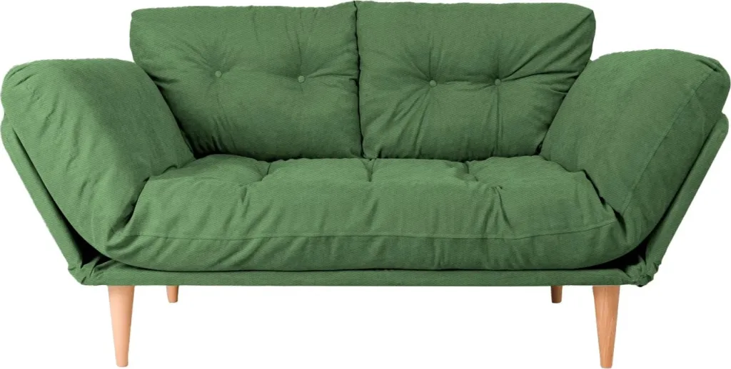 Krevat-sofá 3 vende, Nina Daybed, ngjyrë e gjelbër, GR106 - 2
