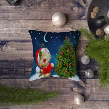 Jastëk dekorativ Aberto Design, NYXMAS126, shumëngjyrësh, 43x43cm