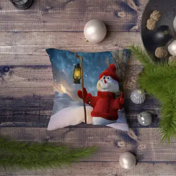 Jastëk dekorativ Aberto Design, NYXMAS127, shumëngjyrësh, 43x43cm